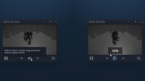 Mute, unmute and volume without the mixer
